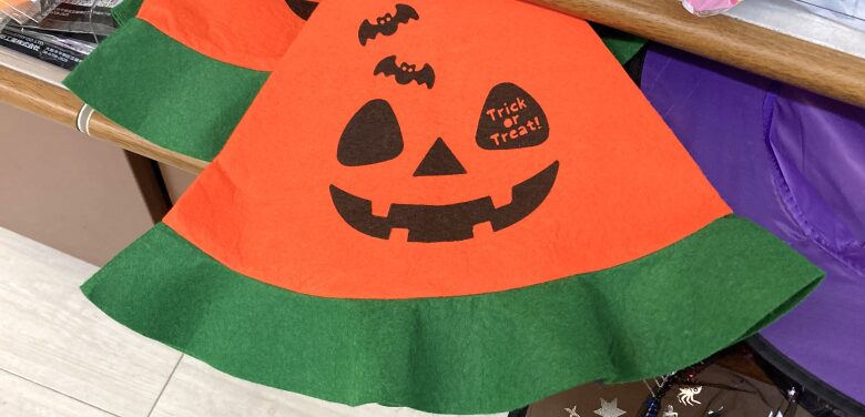 ハロウィンフェルト帽子