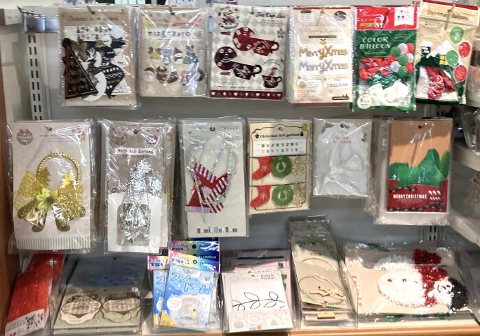 クリスマスバルーン、飾り