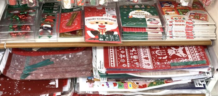 クリスマス袋、箱