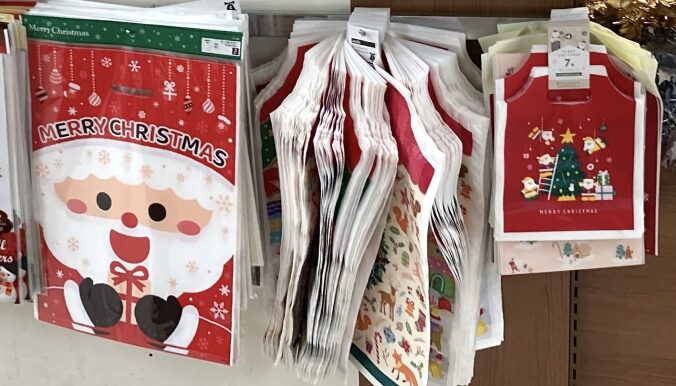 クリスマスビニール袋