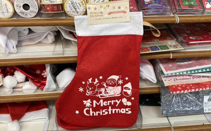 クリスマスソックス袋