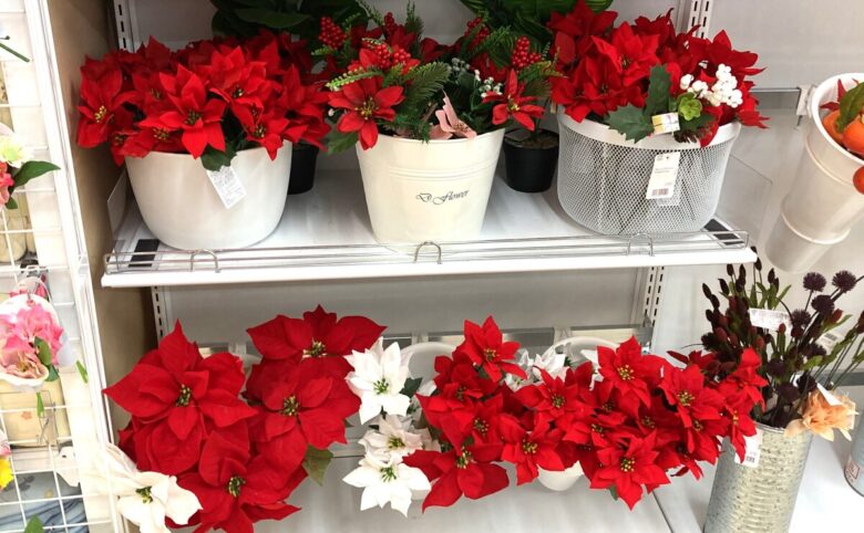 クリスマス飾り造花