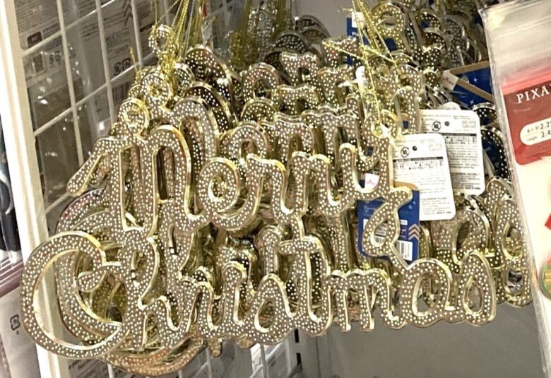 クリスマス壁掛け