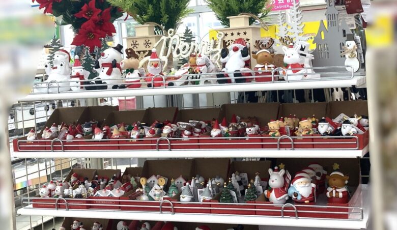 ダイソークリスマス置物