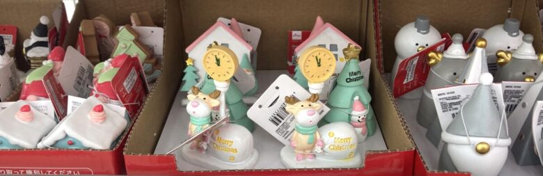 クリスマス置物トナカイ